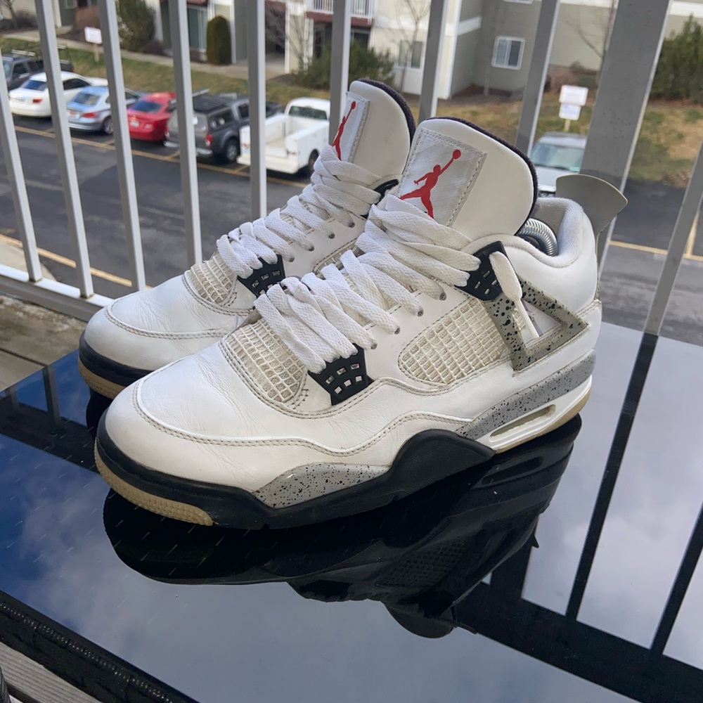 Jordan Retro 4 White Cement